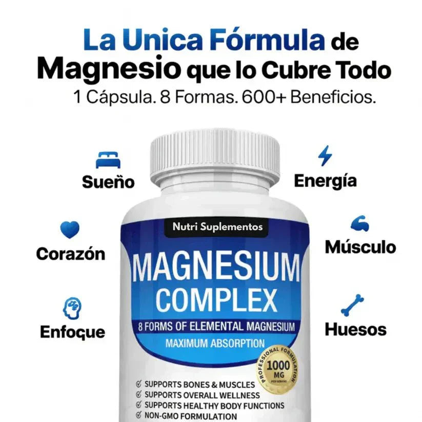 Magnesio Complex™ 8 en 1